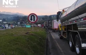 Bloqueos en vías de Norte de Santander.