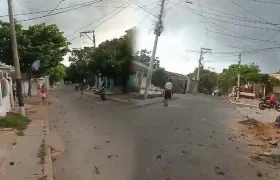 Imágenes de las brisas en el barrio El Bosque.