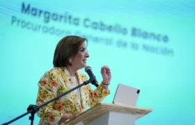La Procuradora General de la Nación, Margarita Cabello.
