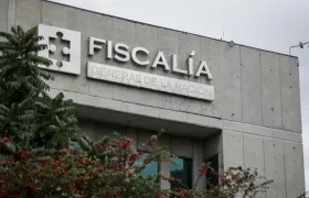 Fachada de la Fiscalía General de la Nación. 