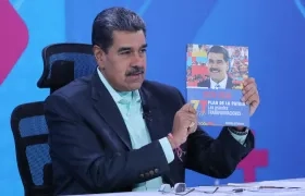 El Presidente de Venezuela, Nicolás Maduro.