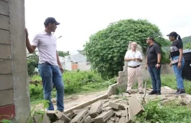 Alcalde Plinio Cedeño declaró la calamidad pública.