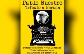 Homenaje a Neruda en 'Viaje Latinoamericano'. 