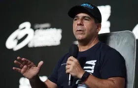 Alcalde Alejandro Char, en el Caribe Biz Forum. 