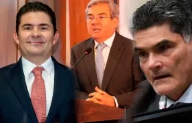 Aspirantes a Procurador,  Luis Felipe Henao, Germán Varón Cotrino y Gregorio Eljach. 