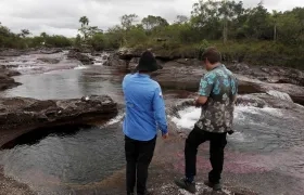 Río de los Siete Colores, en zona rural del Magdalena.