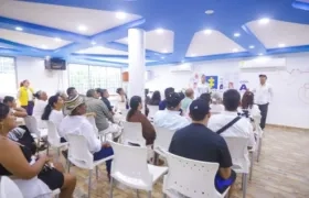 Momentos en que se realizó el acto de entrega digna en el municipio de El Carmen de Bolívar.