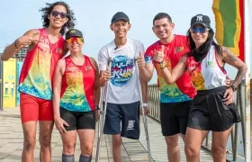 La Fularun de este año es a beneficio de Kaleth Oviedo, un joven que perdió su pierna izquierda. 