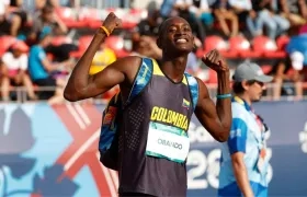 Jhon Sebastián Obando, medalla de oro para Colombia.