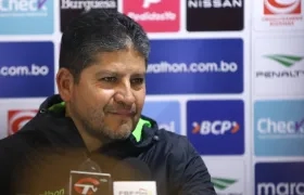 Óscar Villegas, entrenador de la selección boliviana de fútbol.