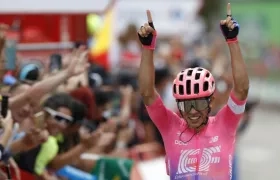 El ciclista colombiano Sergio Higuita.