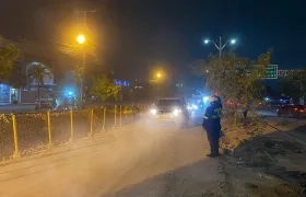Los vehículos empezaron a transitar desde esta noche por el puente de Simón Bolívar. 