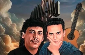 Juancho Rois y Silvestre Dangond. 