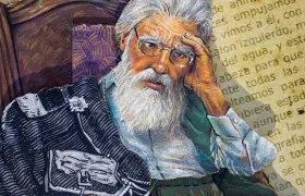 'Zacarias', obra realizada por el artista Darío Rocha. 