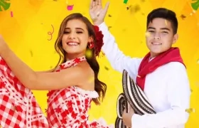 Victoria Ceballos y Samuel Bermúdez. 