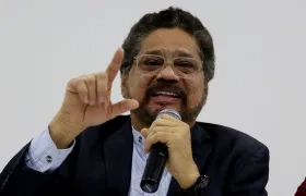 Jefe de las disidencias de la Segunda Marquetalia, alias 'Iván Márquez'. 