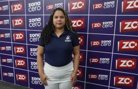 Brenda De las Salas, sobreviviente del accidente.