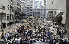 Desastres que dejó ataque de Israel Beirut.