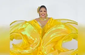 Jarilyn Fandiño Caballero, Reina del Carnaval de Santo Tomás 2025.