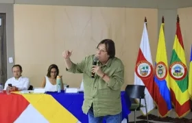 El presidente del CNE, César Lorduy.