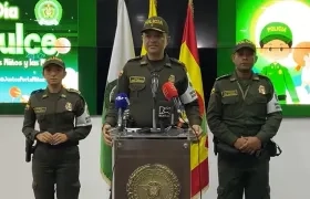 Mayor Jorge Carmona, jefe seccional de Protección y Servicios Especiales de la Mebar.