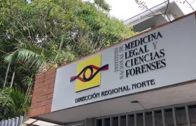 Fachada de Medicina Legal en Barranquilla.