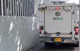 Los cuerpos de las dos víctimas fueron llevados por la Sijin a Medicina Legal. 