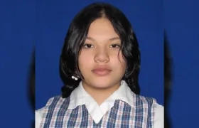 Padres autorizaron la publicación de la foto de Melanie Scarlet Cuchimba Londoño.