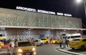 Aeropuerto Internacional Simón Bolívar de Santa Marta.
