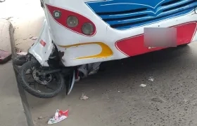 Accidente en Las Trinitarias. 