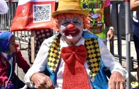 José Fernando Herrera, el payaso 'Carasucia'.