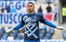 Devis Vásquez, portero barranquillero del Empoli. 