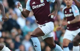 Jhon Jáder Durán, delantero colombiano del Aston Villa.  