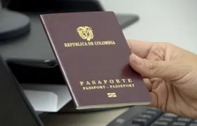 Imagen referencial de un pasaporte.