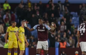 Jhon Jáder Durán completó ocho goles en la actual temporada. 