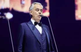 El italiano Andrea Bocelli.