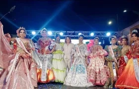 Embajadoras departamentales e internacionales de la cumbia.