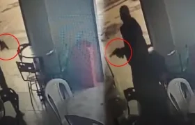 Ataque a bala contra dueño de panadería a mediados del mes de octubre en el barrio Prado Soledad, en el municipio de Soledad. 