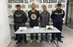 Breiner José Caballero Lozano y Maifren Carranza Moreno.