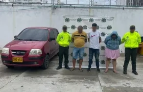 Fueron dejados a disposición de las autoridades competentes. 