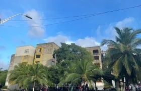 Emergencia en el conjunto residencial Privilegios.