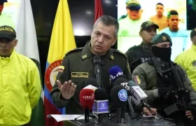 Coronel Edwin Urrego, Comandante de la Policía Metropolitana de Barranquilla.