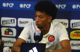 Johan Mojica, lateral izquierdo de la Selección Colombia. 