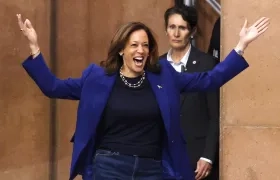 Kamala Harris, candidata demócrata.