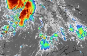 El huracán ya se alejó de Colombia pero hará interacción con otros fenómenos que originarán lluvias. 
