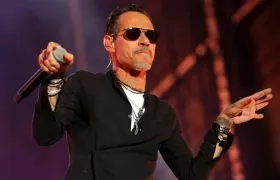 El cantante puertorriqueño Marc Anthony.