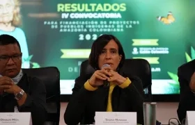 Susana Muhamad, ministra de Ambiente.