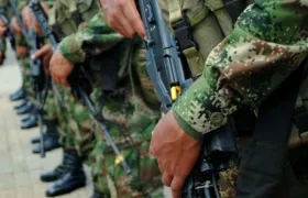 Hasta el momento no hay reporte de soldados heridos. 