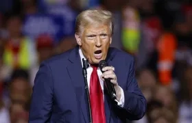 El candidato republicano Donald Trump.