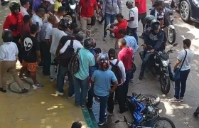 Ocurrió en la carrera 35 con calle 65.